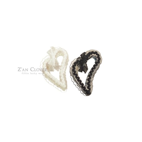 zanclover/13. lace heart sissor pin FREE