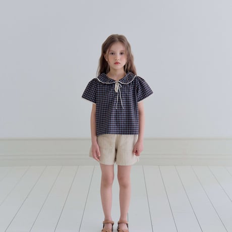 bellot/30. loe check blouse JS-JM