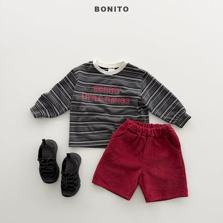 bonito/15. corduroy half pants JS-JM