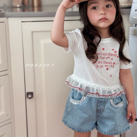 poisson/26. vlum fril T-shirt JS-JM