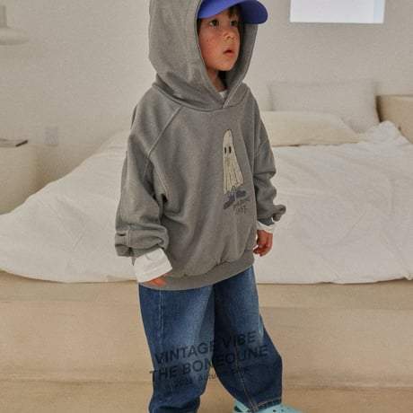 boneoune/90. ghost hood T-shirt JS-JL