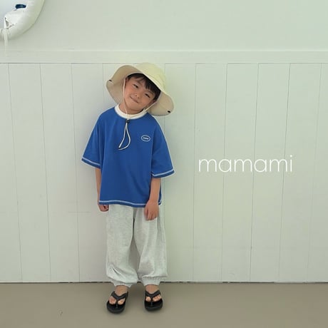 mamami/68. signiture stitch T-shirt JS-JL