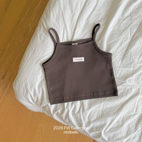 ninibello/8. Vive Ribbed Sleeveless Top XS-XL