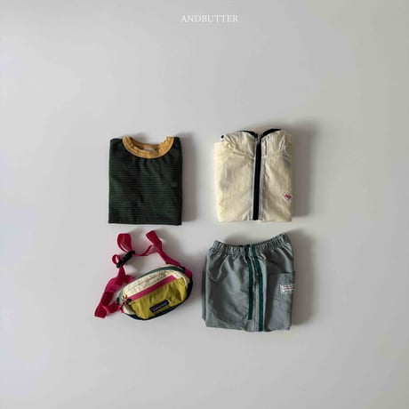 andbutter/67. Jelly Trim Tee JS-JM