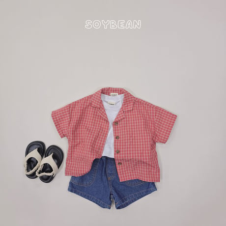 soybean/45. plan ) cotton box half t T-shirt XS-XL