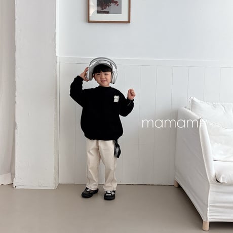 mamami/22. every day man-to-man XS-XL