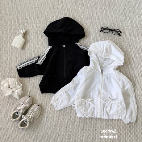 secondmoment/28. lace hood jumper S-XL