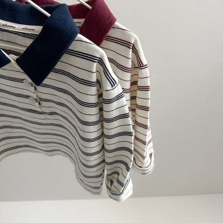 atomeme/35. Aiden Collar T-shirt S-XL
