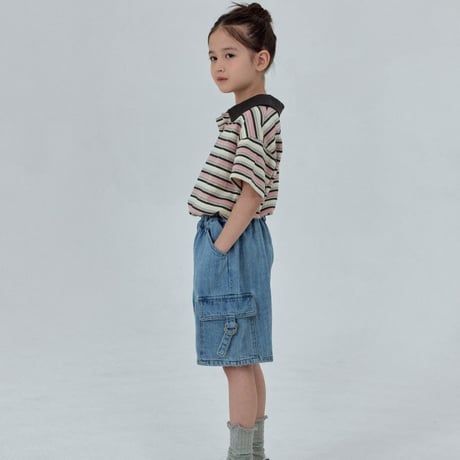 growb/51. track collar T-shirt JS-JL