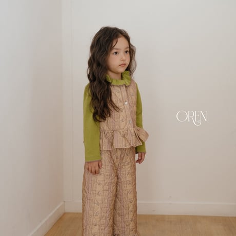 oren/41. Root quilting padding updown vest S-XL