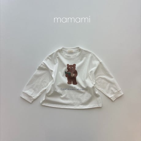 mamami/36. bear T-shirt XS-XL