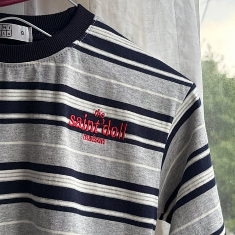 saintdoll/24. embroidery dangara T-shirt S-XL