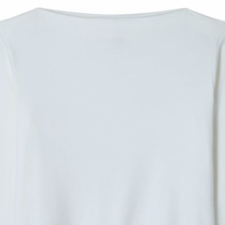saintdoll/5. lapping boat neck T-shirt S-L