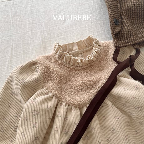 valubebe/10. high dumble two color one-piece 6M-S