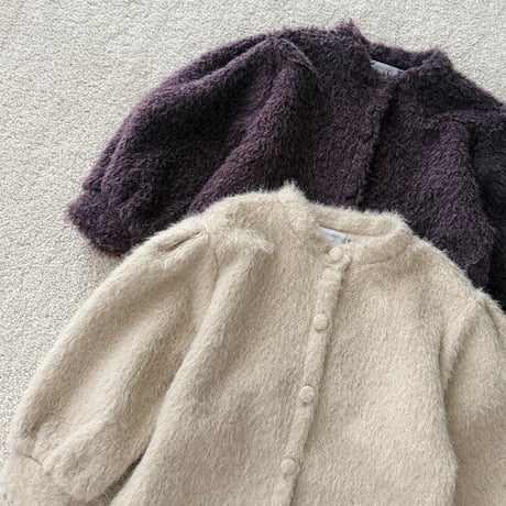 urbanrabbit/73. Puff Long Cardigan JS-JM