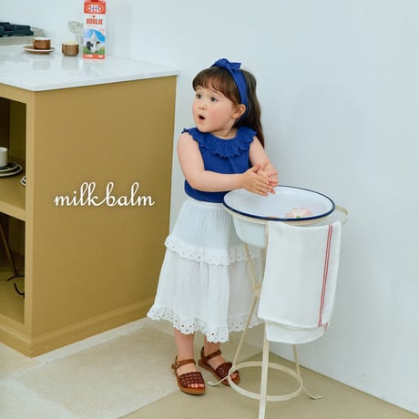 milkbalm/23. pure punching skirt XS-XL