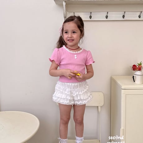 secondmoment/61. lilly puff T-shirt S-XL
