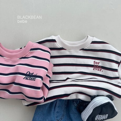 blackbean/21. ever bebe man-to-man S-M