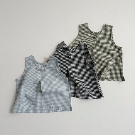 atomeme/5. Muse Check Blouse S-XL