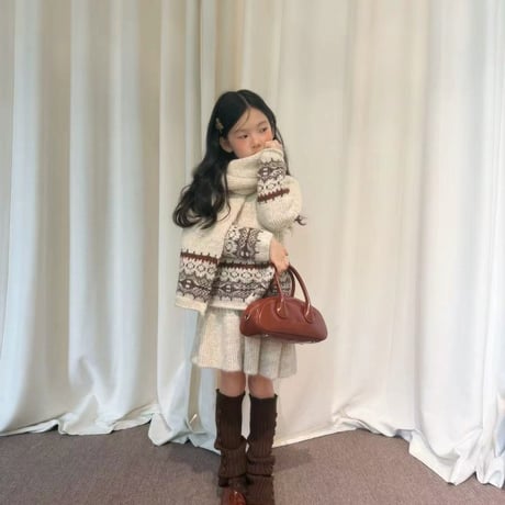 dadada/35. ONE-SET(skirt_muffler_top)  M-XL
