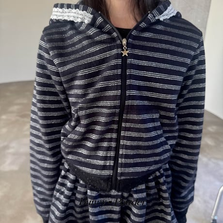 bunnypowder/107. jucy hood zipup S-XL