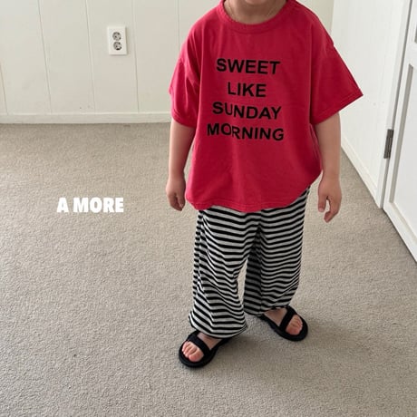 amore/77. morning 33 T-shirt XS-XL