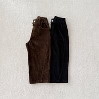 urbanrabbit/6. Brushed-back Denim Barrel Pants XS-XL