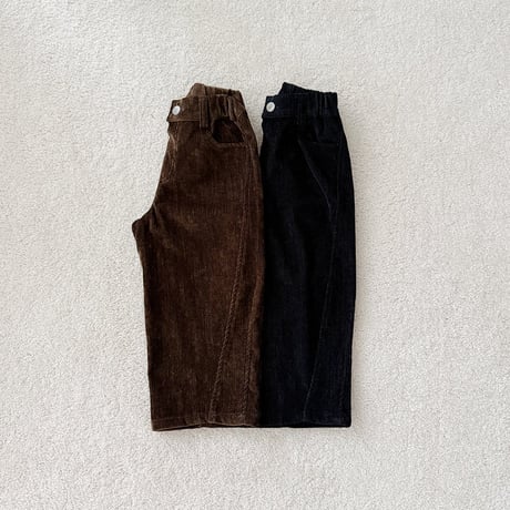 urbanrabbit/6. Brushed-back Denim Barrel Pants XS-XL