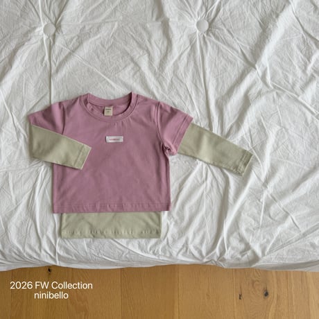 ninibello/17. Layered T-shirt Set 2XL