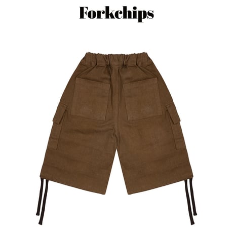 forkchips/9. flo bermuda pants M-XL