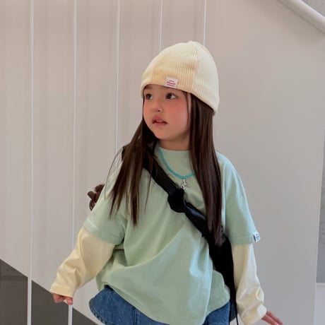 ellymolly/35. kaka two color T-shirt 5-11