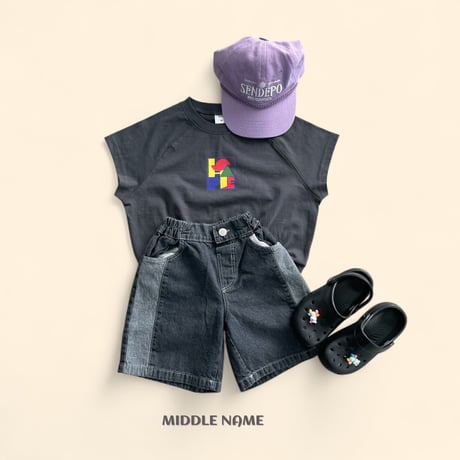 middlename/49. two color denim pants S-XL