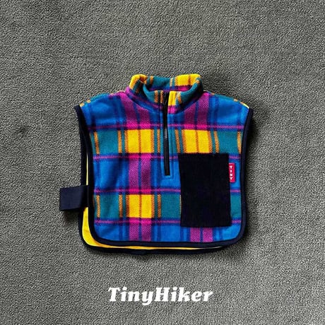 tinyhiker/14. Posh check vest S-XL