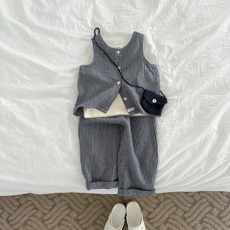 digreen/13. layered vest? S-2XL