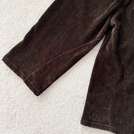 urbanrabbit/7. Brushed-back Denim Barrel Pants JS-JM