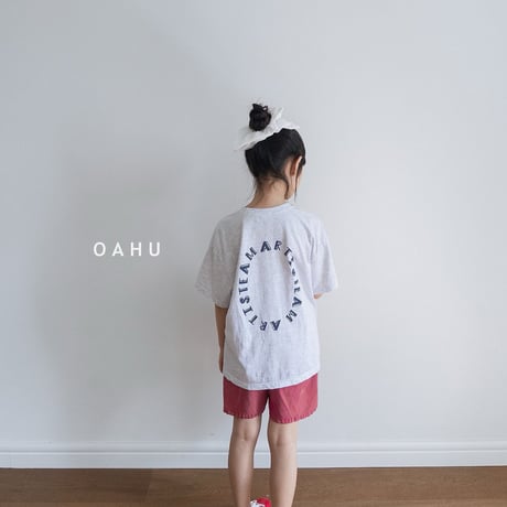 oahu/8. circle T-shirt JS-JXL