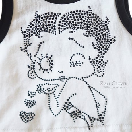 zanclover/152. betti hotfix sleeveless 3-11
