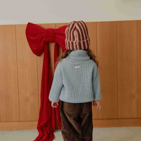 urbanrabbit/7. Brushed-back Denim Barrel Pants JS-JM