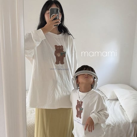 mamami/36. bear T-shirt XS-XL