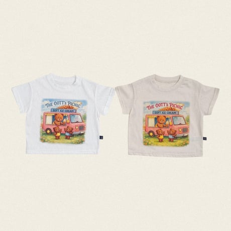 oottbebe/74. otte picnic ( kids ) T-shirt XS(1-2Y)-XL(6-7Y)