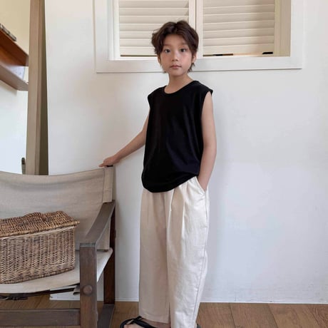 fromi/75. over sleeveless round S-XL