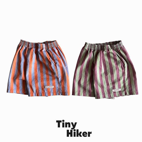 tinyhiker/27. cafri stripe half pants XS-XL