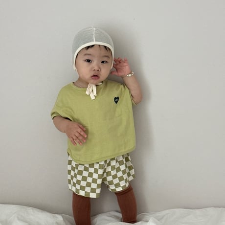 lalaland/49. checker board half pants 6M-18M