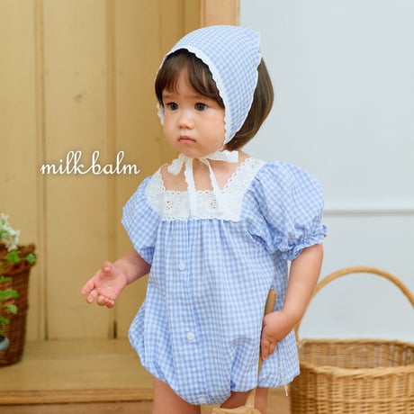 milkbalm/12. ivy check suit XS(-6M)-M(12M-18M)