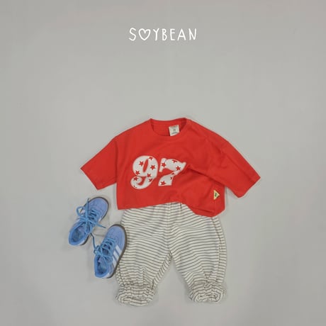 soybean/36. plan ) stripe bullon jogger XS-XL