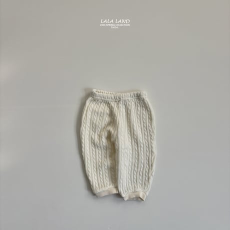 lalaland/71. bebe twist jogger pants 12M-18M