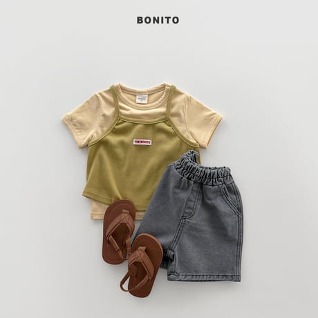 bonito/8. color span tee 12M-XL
