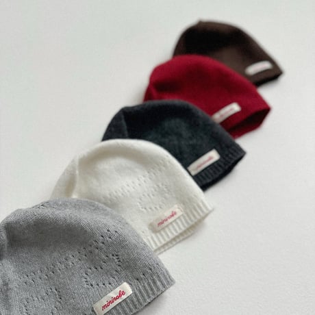 minirobe/41. Heart Beanie FREE