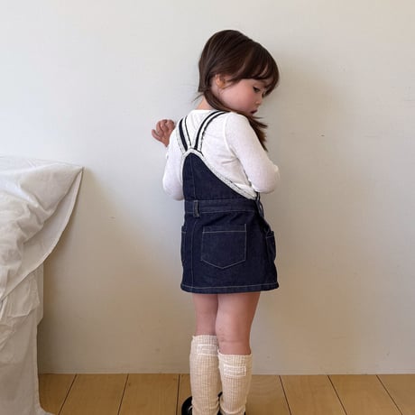 bananaj/9. lace overalls one-piece XS-JS