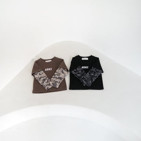 zanclover/16. army rayerd T-shirt 13-19